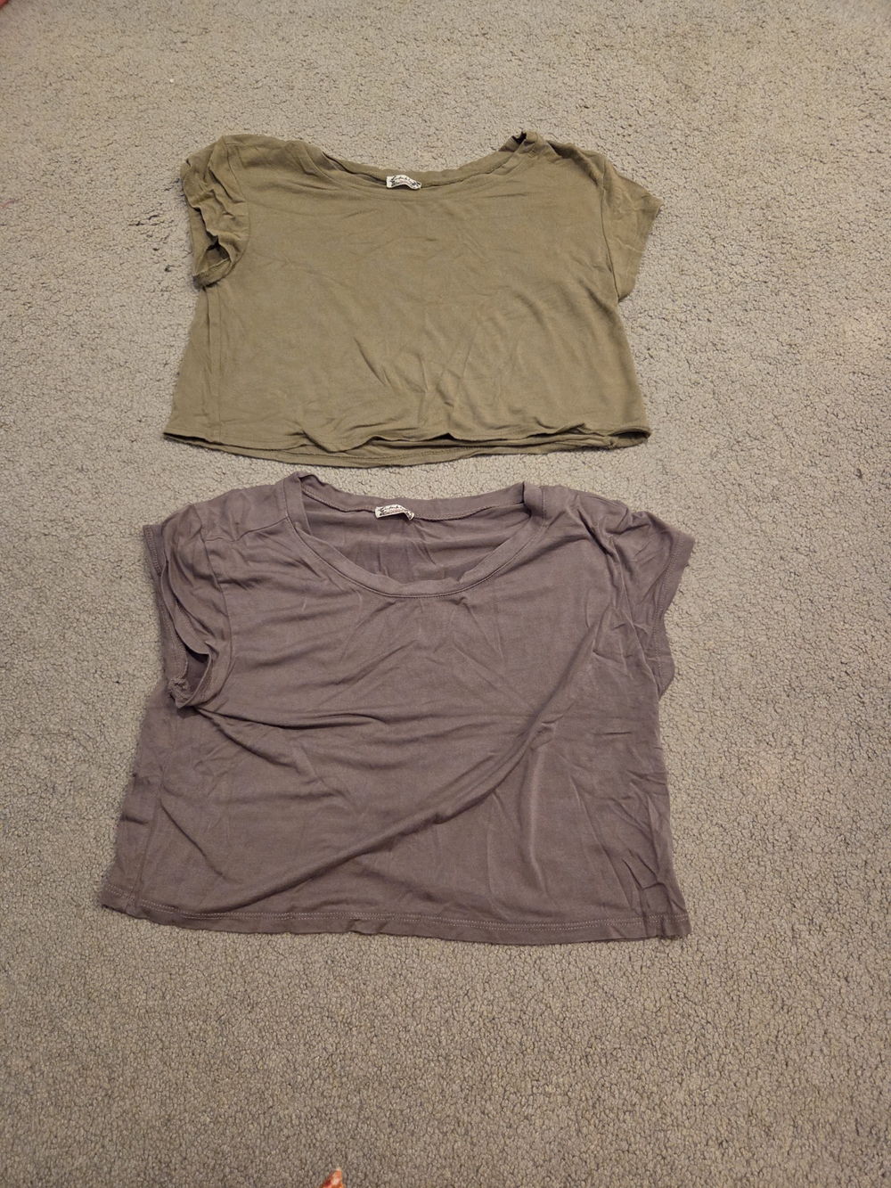 Free People - Relaxed Cropped Tops Set Of 2